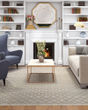 Siena Harlequin Burnished Gold Area Rug
