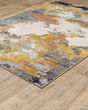 Caravan 530v Yellow/Blue Area Rug