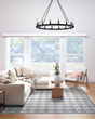Silverthorne Mosaic Indigo Area Rug