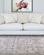 Luxor Sarouque Beige/Multi Area Rug