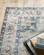 Charleston cha02 Blue/Gold Area Rug