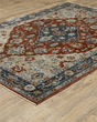 Aberdeen 1143h Red/Blue Area Rug