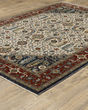 Aberdeen 752w Ivory/Red Area Rug
