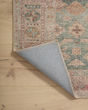 Aubrey AUB-02 Aqua/Sand Area Rug