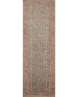 Aubrey AUB-04 Blue/Terracotta Area Rug