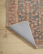 Aubrey AUB-04 Blue/Terracotta Area Rug