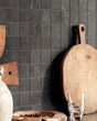 Absolute Black Porcelain Slate Matte Tile