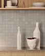 Absolute White Porcelain Slate Matte Tile