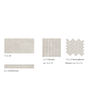 Absolute White Porcelain Slate Matte Tile