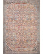 Adrian ADR-02 Rust/Denim Area Rug