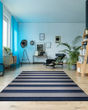 Afuera Yacht Club Midnight Blue/Ivory Rug