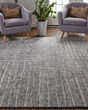 Alford 6913F Gray/Silver/Ivory Area Rug