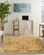 Allur ALR03 Yellow Multicolor Area Rug