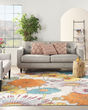 Allur ALR06 Ivory Multicolor Area Rug