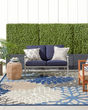 Aloha ALH05 Blue/Multicolor Area Rug