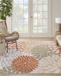Aloha ALH05 Ivory Multicolor Area Rug
