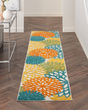 Aloha ALH05 Turquoise Multicolor Area Rug