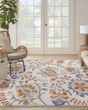 Aloha ALH17 Ivory Blue Area Rug