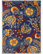 Aloha ALH17 Navy Multicolor Area Rug