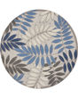 Aloha ALH18 Grey/Blue Area Rug