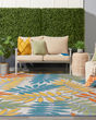 Aloha ALH18 Ivory/Multi Area Rug