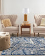 Aloha ALH18 Ivory/Navy Area Rug