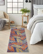 Aloha ALH18 Navy Multicolor Area Rug