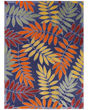 Aloha ALH18 Navy Multicolor Area Rug