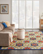 Aloha ALH19 Blue/Multicolor Area Rug