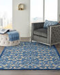 Aloha ALH21 Grey/Blue Area Rug
