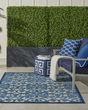 Aloha ALH21 Grey/Blue Area Rug