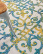 Aloha ALH21 Ivory Blue Area Rug