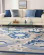 Aloha ALH25 Blue/Grey Area Rug