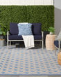 Aloha ALH26 Blue/Grey Area Rug
