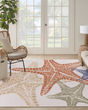 Aloha ALH28 Ivory Multicolor Area Rug