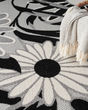Aloha ALH33 Black White Area Rug