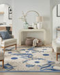 Aloha ALH33 Blue Grey Area Rug