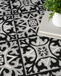 Aloha ALH34 Black White Area Rug
