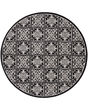 Aloha ALH34 Black White Area Rug