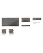 Alps Charcoal Slate Matte Porcelain Tile