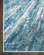 Ambiance AMI01 Blue Silver Area Rug