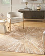 Ambiance AMI01 Ivory Gold Area Rug