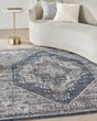 American Manor AMR02 Blue Area Rug