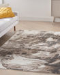 American Manor AMR03 Iv/Mocha Area Rug