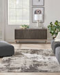 American Manor AMR04 Iv/Mocha Area Rug