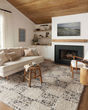 Amira AMI-01 Ivory/Granite Area Rug