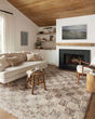 Amira AMI-05 Ivory/Pebble Area Rug