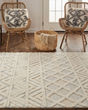 Anica 8005F Ivory/Blue/Tan Area Rug
