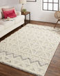 Anica 8007F Ivory/Black Area Rug