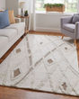 Anica 8008F Ivory/Taupe/Brown Rug